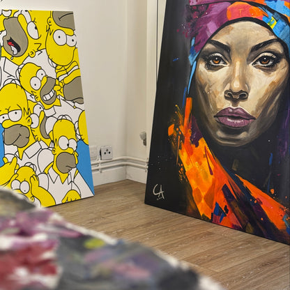 Homers 100 x 100 cm