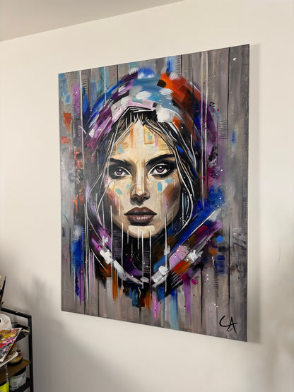 Portrait of a woman 100 x 130 cm