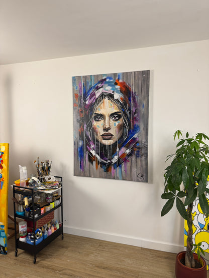 Portrait of a woman 100 x 130 cm