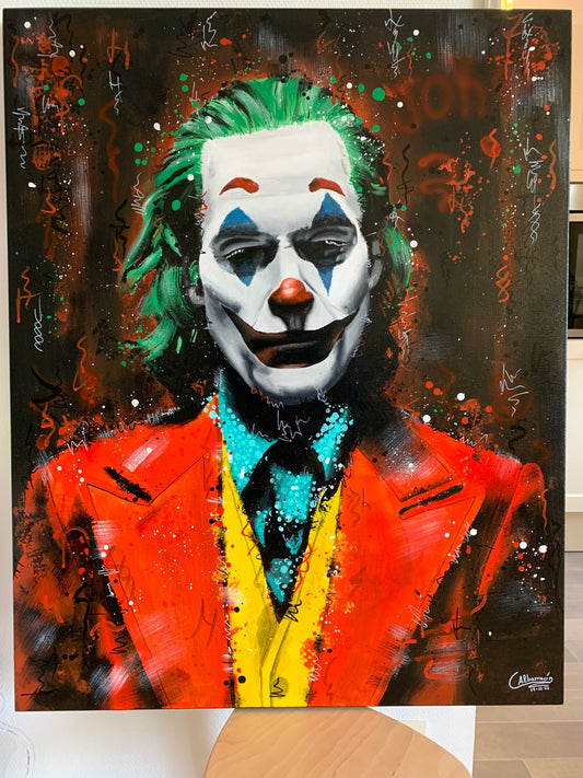 The Joker  100 x 80 cm