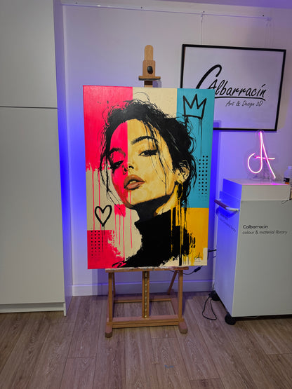 La Reine 116 × 81 cm