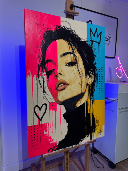 La Reine 116 × 81 cm