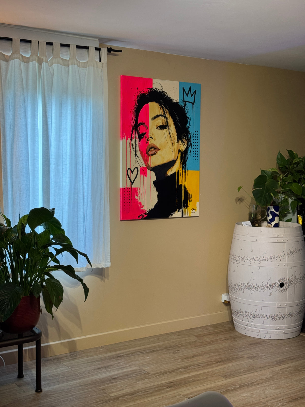 La Reine 116 × 81 cm