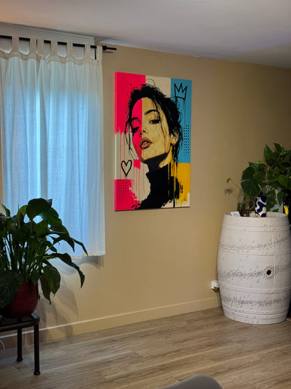 La Reine 116 × 81 cm