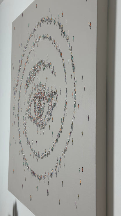 L’Œil du Monde 100 x 100cm