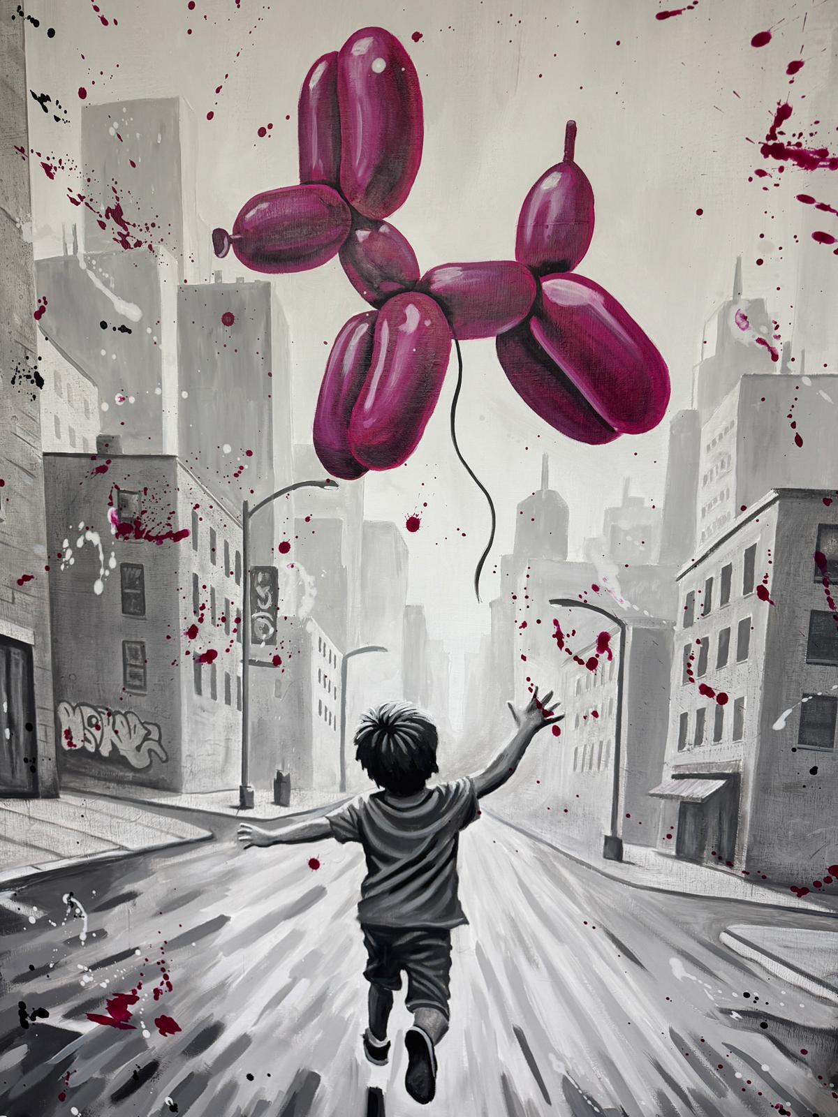 Le rêve d’un enfant 120 x 160 cm