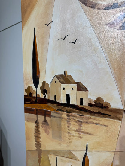 Le Regard du Delta 116 × 89 cm