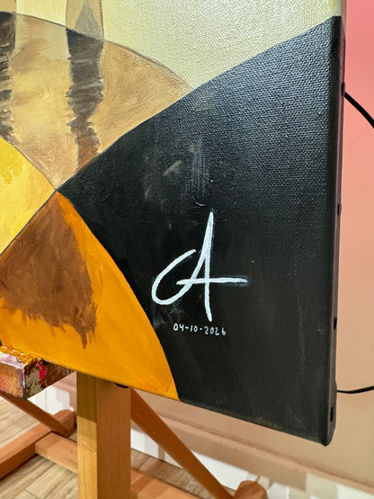 Le Regard du Delta 116 × 89 cm