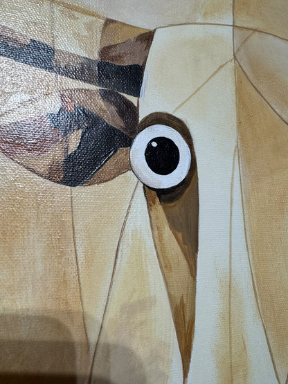Le Regard du Delta 116 × 89 cm