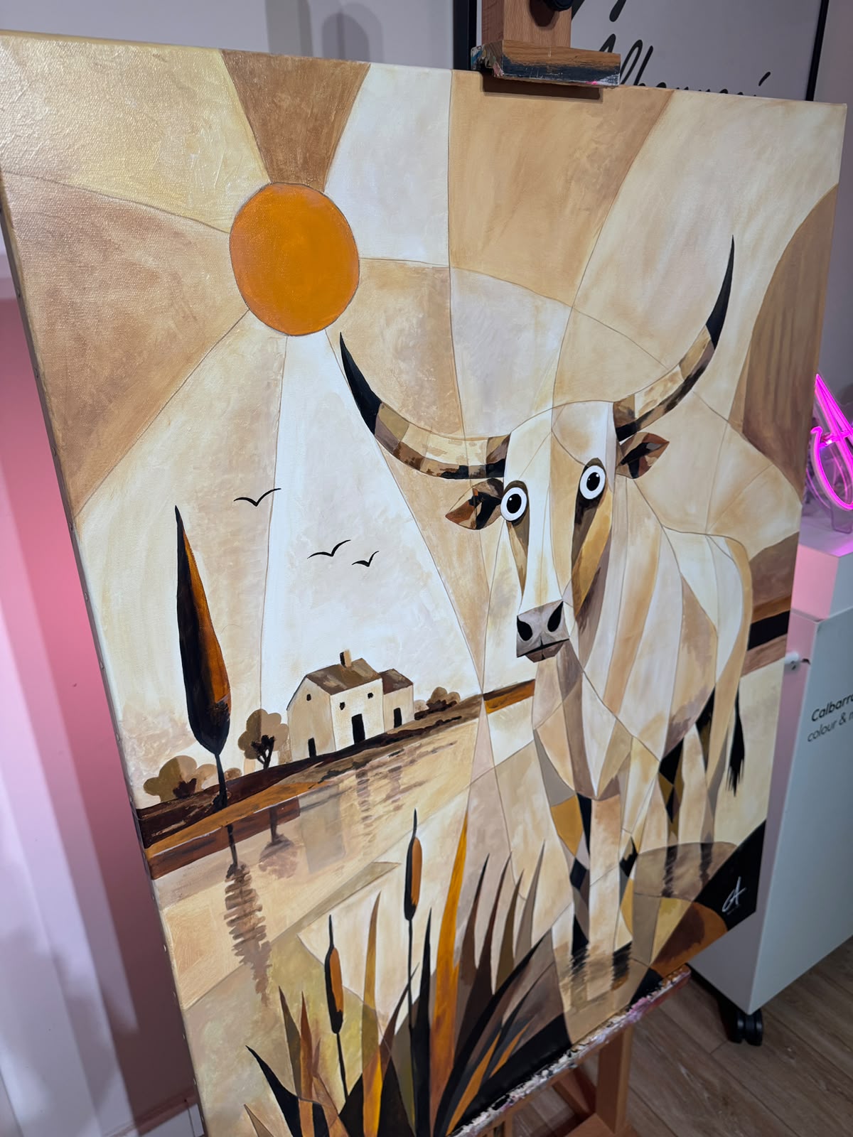 Le Regard du Delta 116 × 89 cm