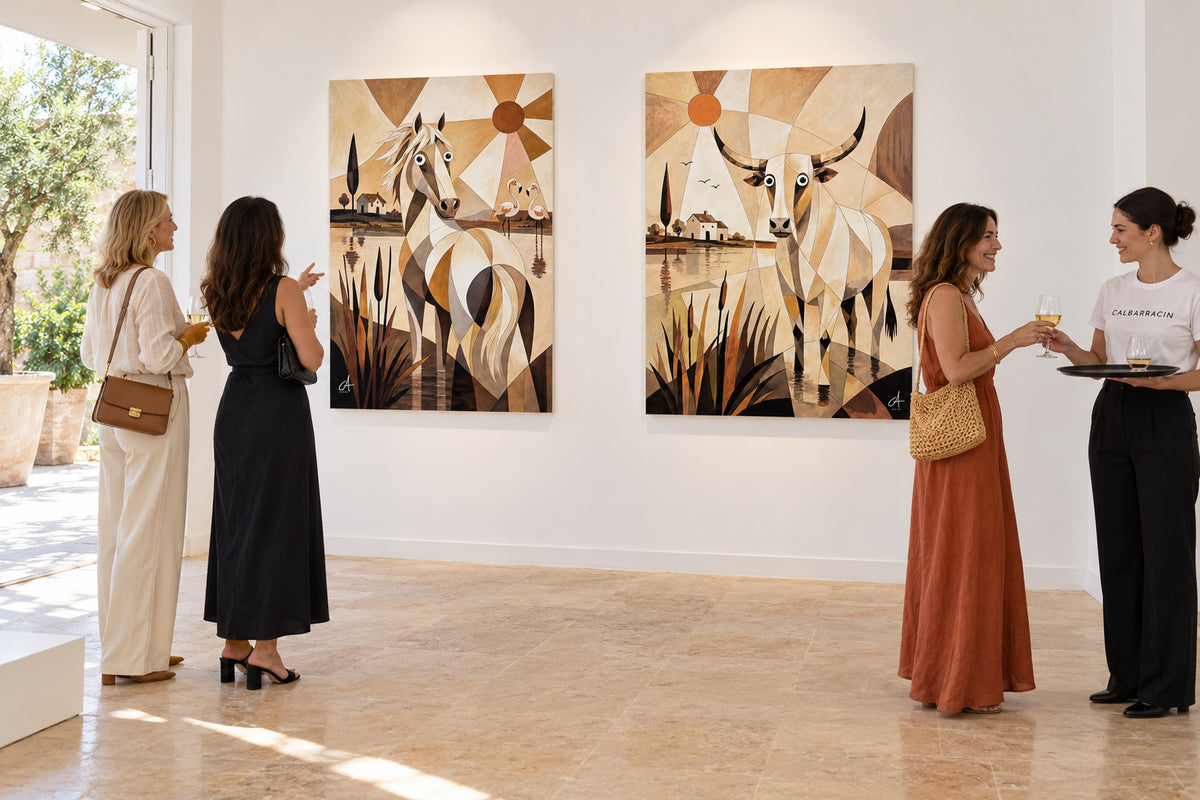 De l’art dans votre lieu.Une rencontre qui reste.