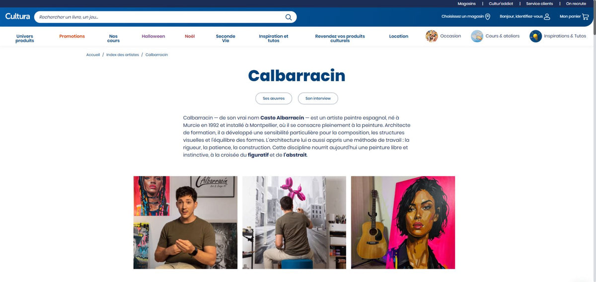 Calbarracin at Cultura