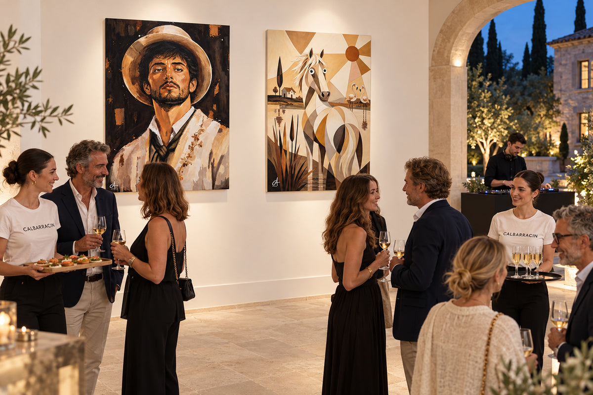 De l’art dans votre lieu.Une rencontre qui reste.