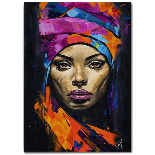 Flamme Intérieure 70 x 50 cm