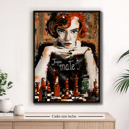 Jaque Mate 70 x 50 cm