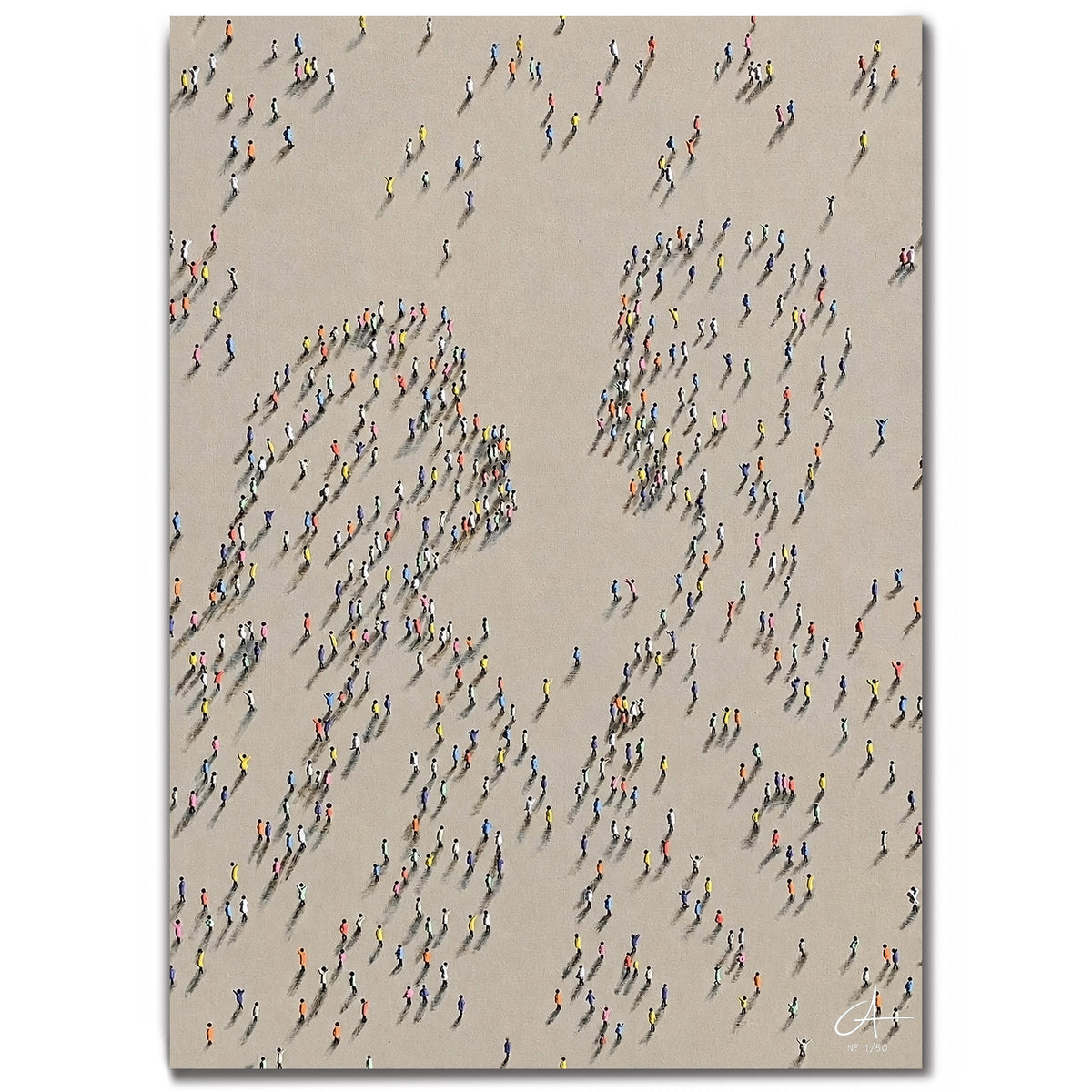 L’Amour 50 x 70 cm