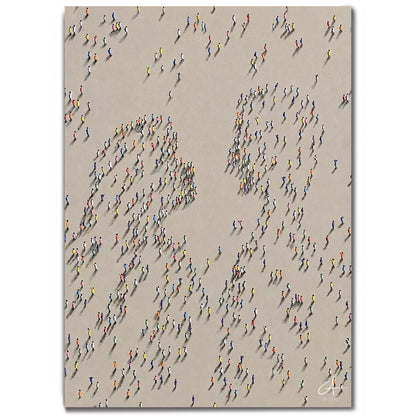 L’Amour 50 x 70 cm