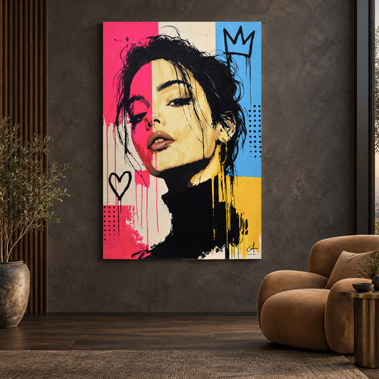 La Reine 116 × 81 cm