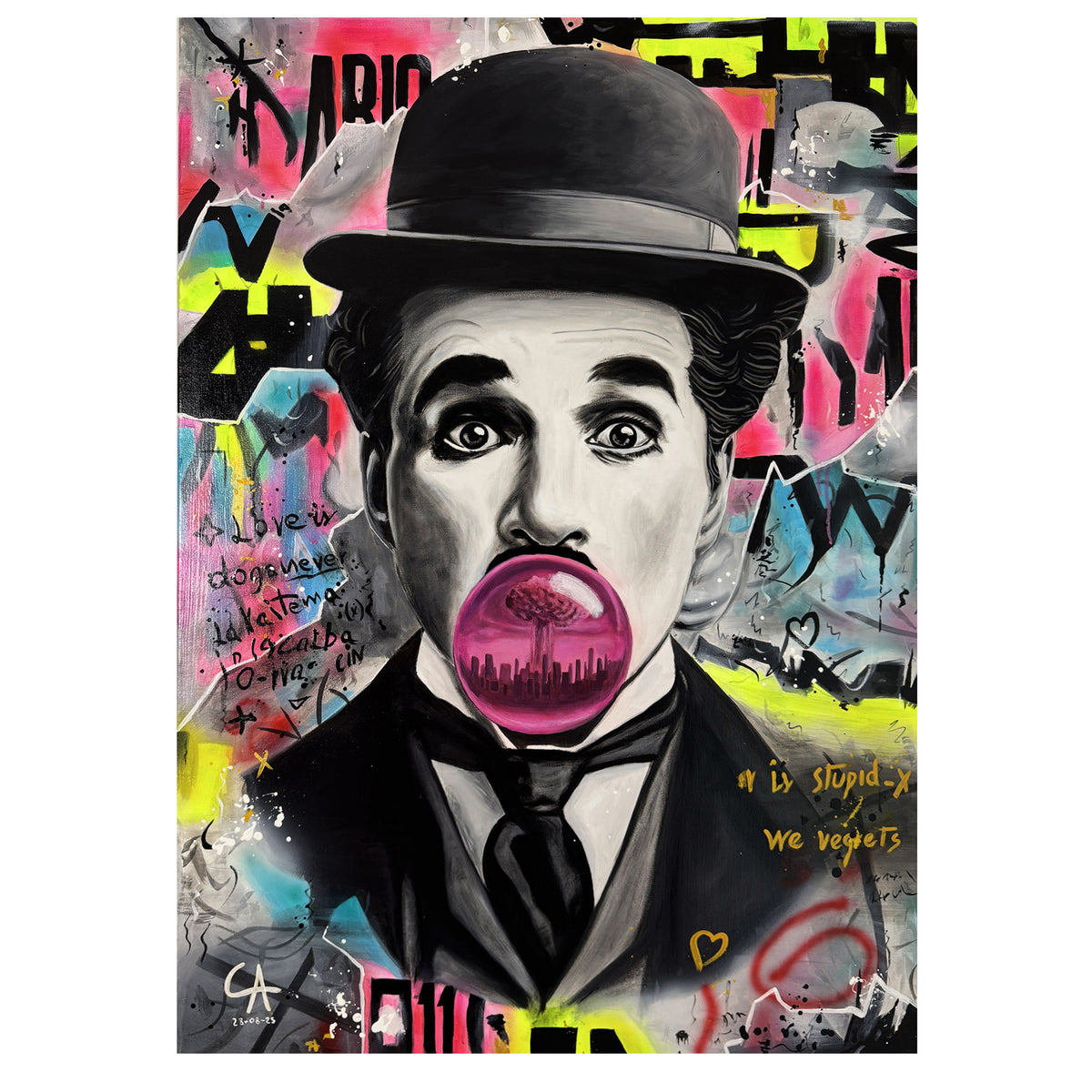 Le Reflet de l’Âme   100 x 73 cm
