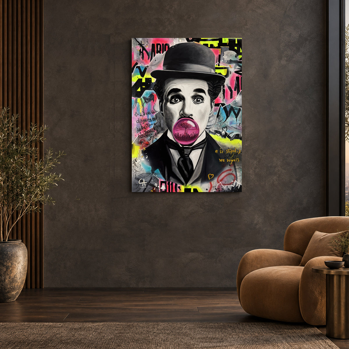 Le Reflet de l’Âme   100 x 73 cm