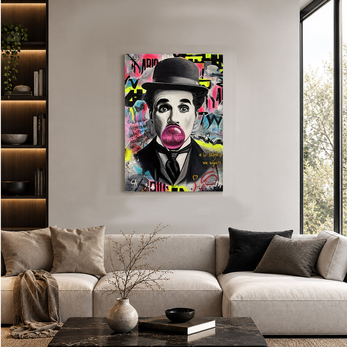 Le Reflet de l’Âme   100 x 73 cm