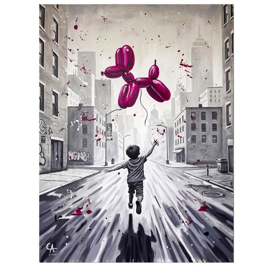 Le rêve d’un enfant 120 x 160 cm