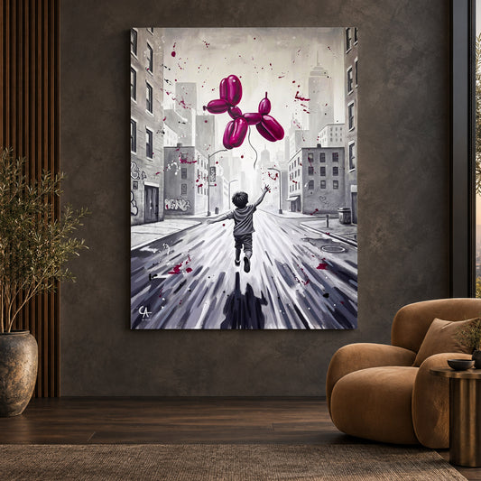 Le rêve d’un enfant 120 x 160 cm