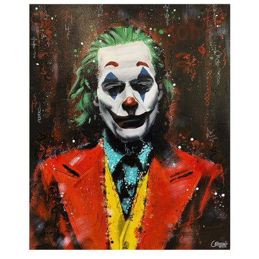 The Joker  100 x 80 cm