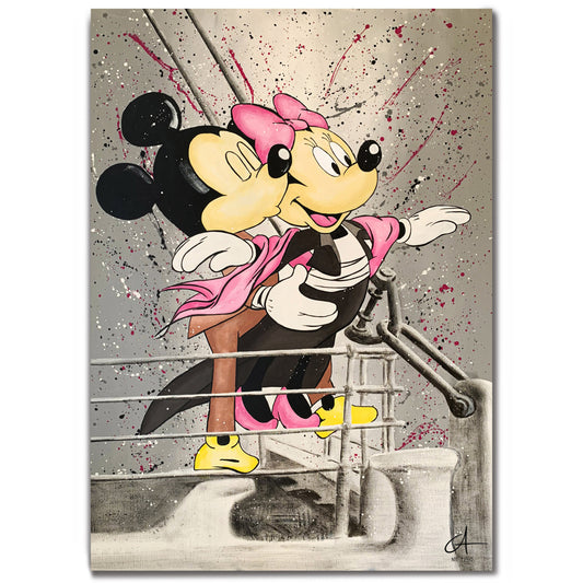 Affiche seule sans cadre — Love Cruise 70 x 50 cm — Calbarracin — présentation A [AS]