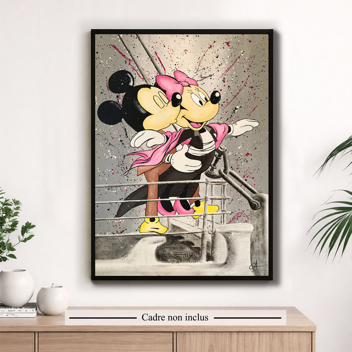 Affiche seule sans cadre — Love Cruise 70 x 50 cm — Calbarracin — présentation B [AS]