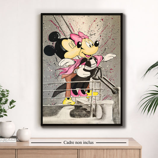 Affiche seule sans cadre — Love Cruise 70 x 50 cm — Calbarracin — présentation B [AS]