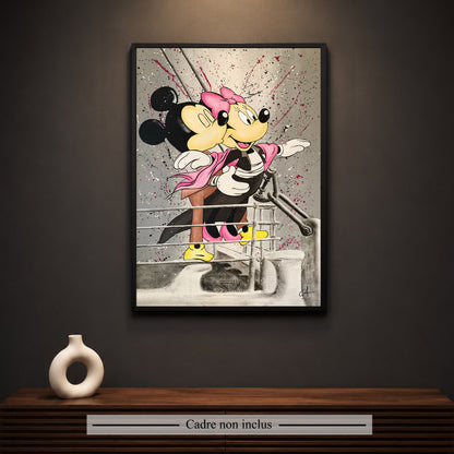 Affiche seule sans cadre — Love Cruise 70 x 50 cm — Calbarracin — présentation D [AS]