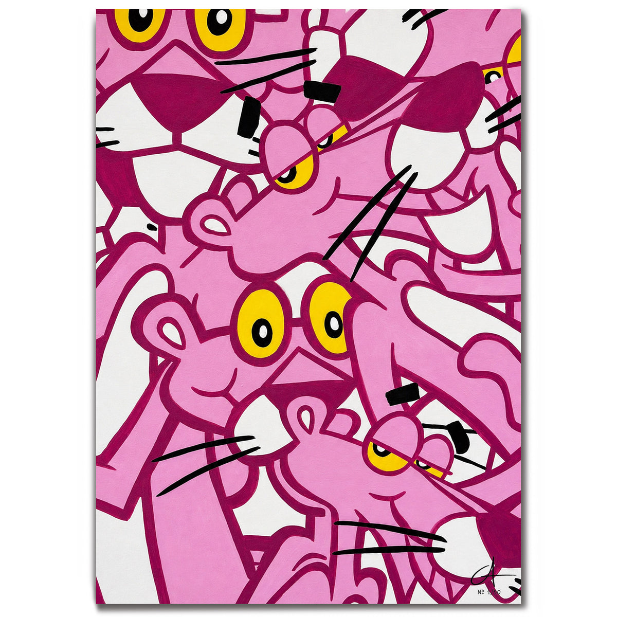 Affiche seule sans cadre — Phanters 70 x 50 cm — Calbarracin — présentation A [AS]