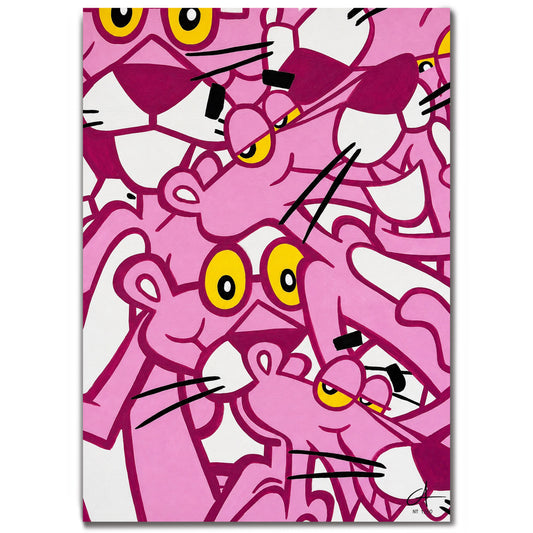 Affiche seule sans cadre — Phanters 70 x 50 cm — Calbarracin — présentation A [AS]
