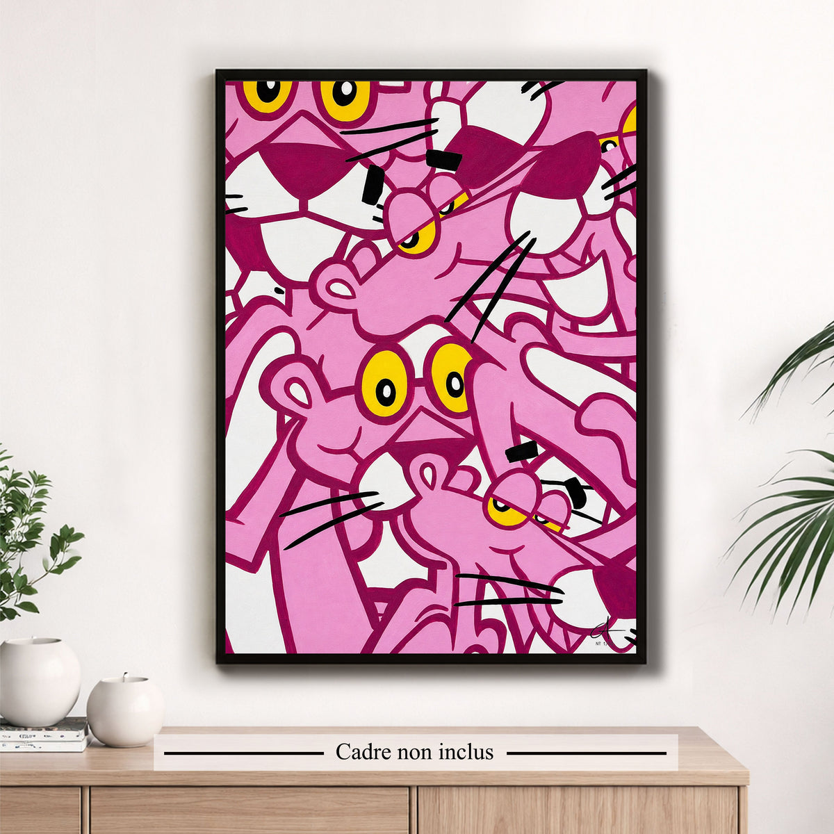 Affiche seule sans cadre — Phanters 70 x 50 cm — Calbarracin — présentation B [AS]
