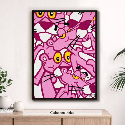 Affiche seule sans cadre — Phanters 70 x 50 cm — Calbarracin — présentation B [AS]