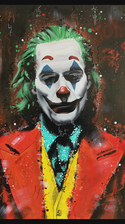 The Joker  100 x 80 cm