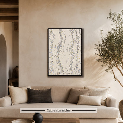 Societe en mouvement 70 x 50 cm