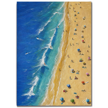Surfers 70 x 50 cm
