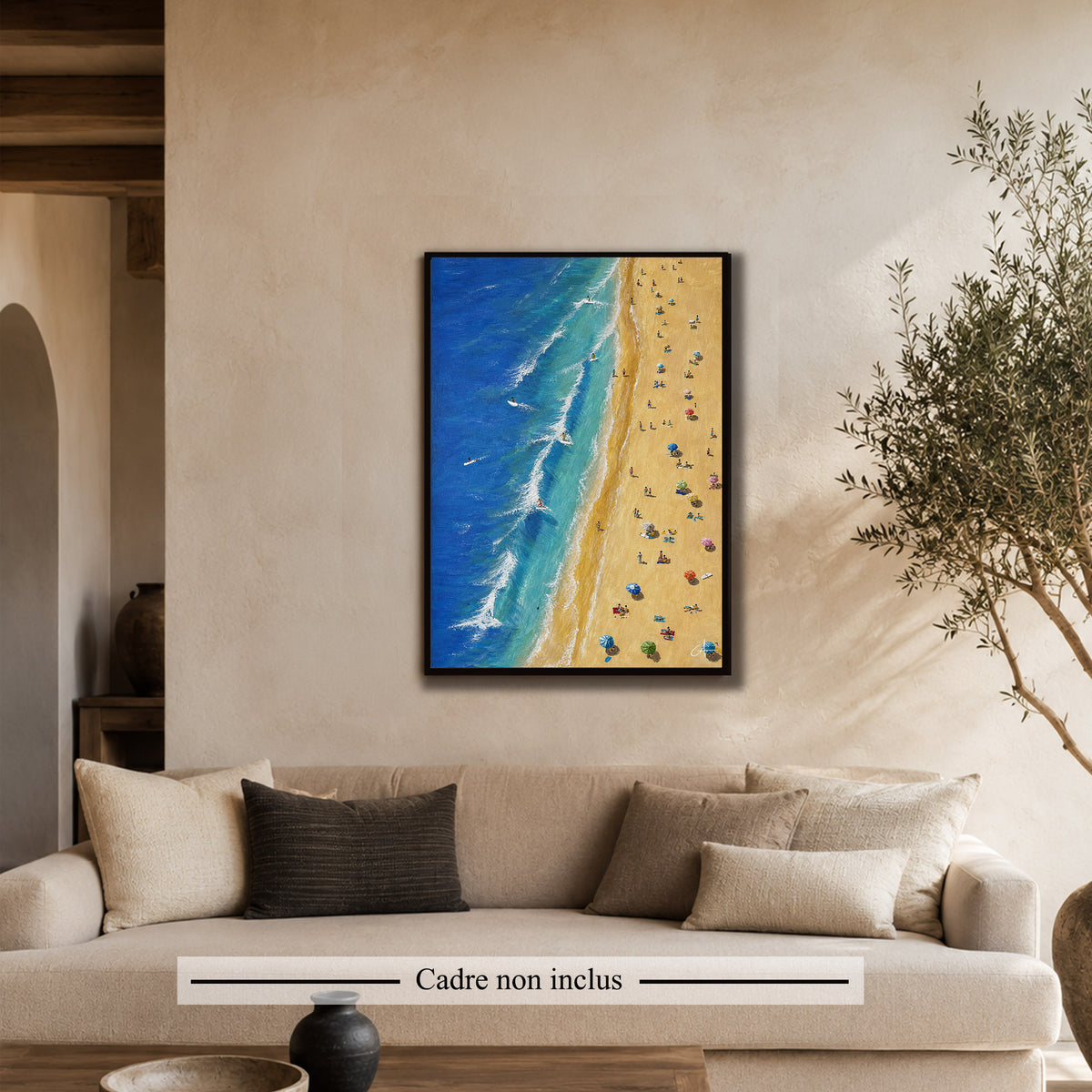 Surfers 70 x 50 cm