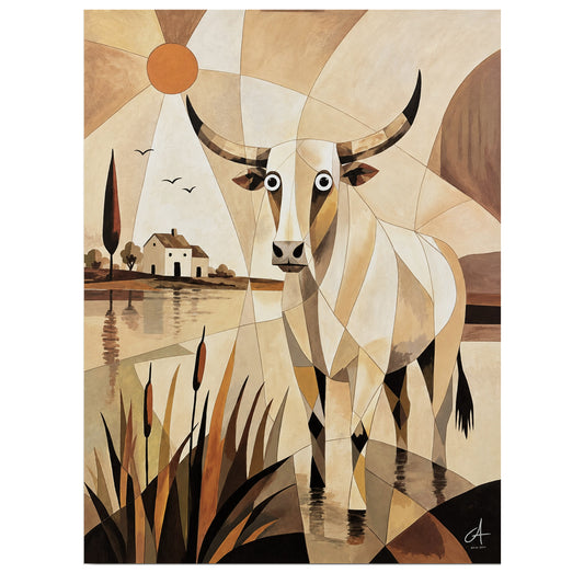 Le Regard du Delta 116 × 89 cm